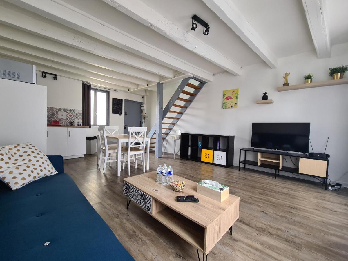 Appartement Les Cosy De Nancy - Le Duplex aux flammants roses - 4étoiles Extérieur photo